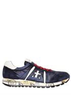 Premiata Lucy Suede & Nylon Sneakers