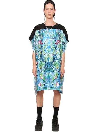Andrea Crews Oversized Printed Cotton T-shirt