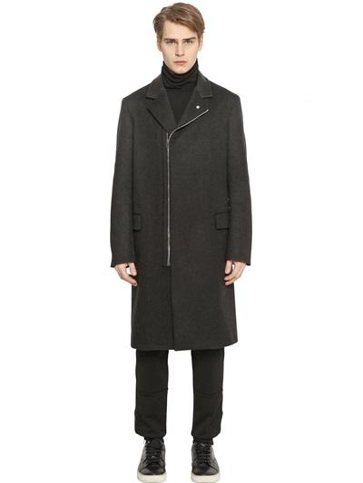 Mcq Alexander Mcqueen Cashmere & Wool Blend Coat