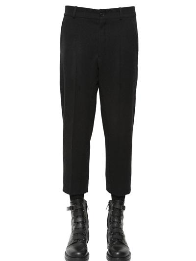 Damir Doma 19.5cm Cropped Wool Pants