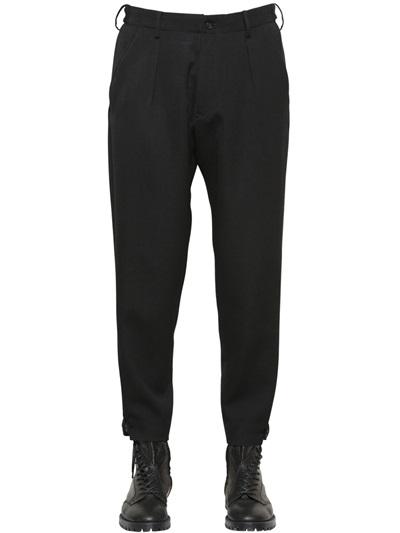 Yohji Yamamoto Wool Flannel Pants