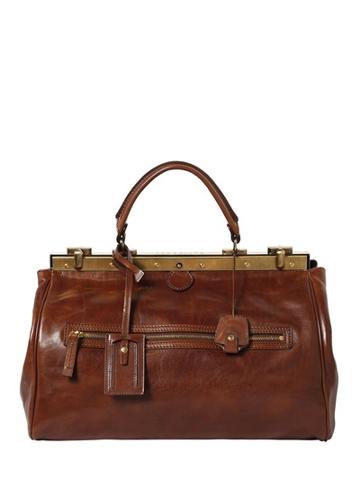 The Bridge Hand-painted Leather Doctor Bag