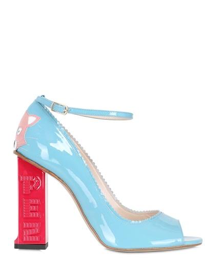 Camilla Elphick 100mm Pez Cat Patent Leather Pumps