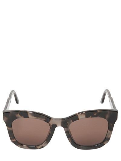 Stella Mccartney - Tortoise Squared Acetate Sunglasses