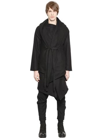 By The N&deg; Copy Multi Layered Wool Coat