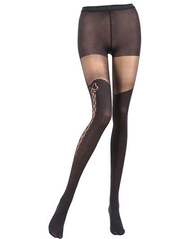 Chantal Thomass Jacquard Microfiber Stockings