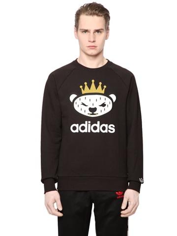 Adidas Originals By Nigo Nigo French Terry Cotton Sweatshirt