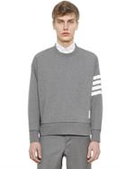 Thom Browne Oversized Cotton & Wool Sweatshirt