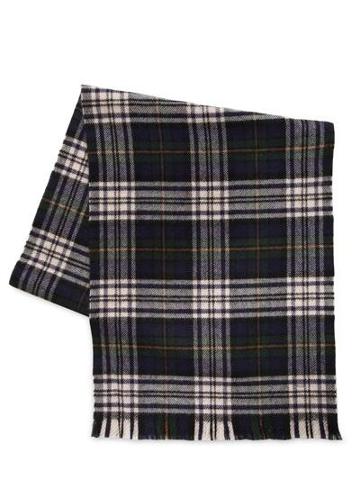 Saint Laurent - Check Tartan Wool Scarf