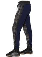 Hydrogen Camouflage Printed Cotton Jogging Pants