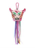 Shourouk Zoulala Sequined Faux Fur Bag Charm