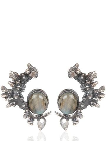 Yukie Deuxpoints Labradorite Earrings