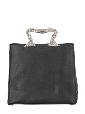 Pampaloni Mini Tray Leather Tote Bag