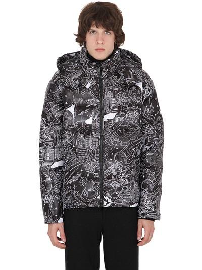 Markus Lupfer Cartoon Universe Nylon Puffer Jacket