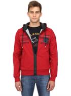 Paul & Shark Cotton Fleece Zipped Sweatshirt
