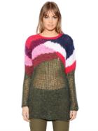 Diesel Ronson Mohair Wool Blend Knit Sweater