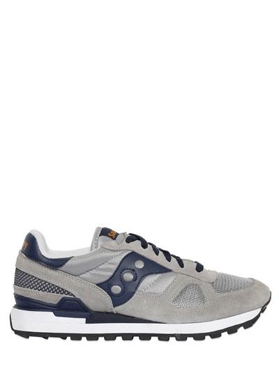 Saucony Shadow Original Suede & Nylon Sneakers