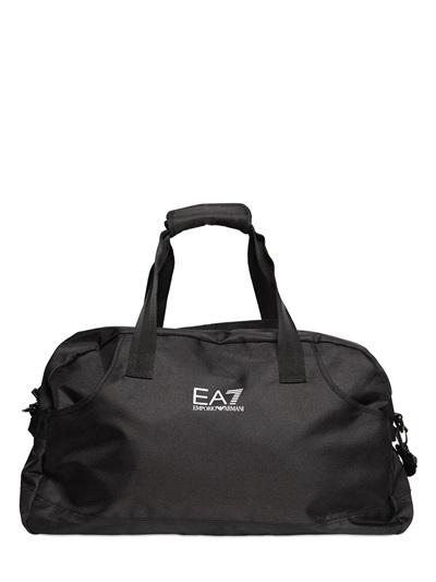Ea7 Emporio Armani Nylon Canvas Duffle Bag