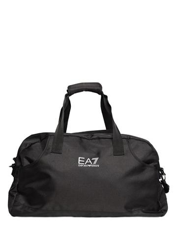Ea7 Emporio Armani Nylon Canvas Duffle Bag