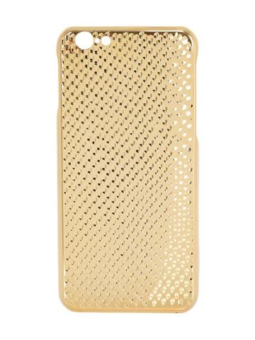 La Mela Luxury Handmade In Italy Cobra Effect Gold Plated Iphone 6 Case