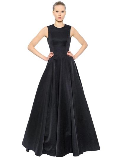 Gareth Pugh Sleeveless Cotton Twill Gown