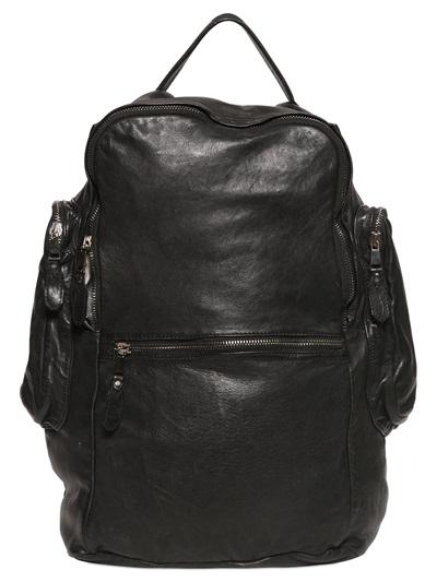 Giorgio Brato Mega Smooth Leather Backpack