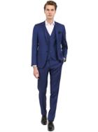 Canali Milano 73 Wool & Mohair 3 Piece Suit