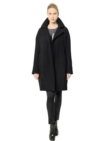 Jil Sander - Melton Wool Cloth Cocoon Coat