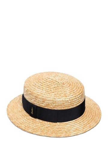 Borsalino - Woven Straw With Grosgrain Hatband