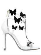 Tamara Mellon 105mm Black Magic Patent Leather Sandals