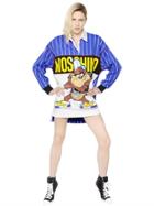 Moschino Tazmania Devil Printed Jersey Dress