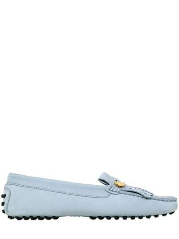 Tod's - Nabuck Pin Gommino Loafer