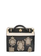 Giancarlo Petriglia Clary Mirror Embellished Leather Bag