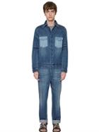Valentino Washed Cotton Denim Jumpsuit