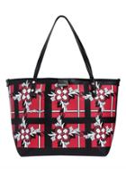 Dsquared2 Floral Printed Coated Canvas Tote Bag