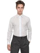 Alexander Mcqueen Cotton Poplin Regular Fit Shirt