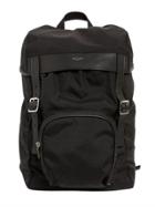 Saint Laurent Nylon & Leather Backpack