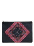 Givenchy Small Bandana Print Coated Canvas Pouch