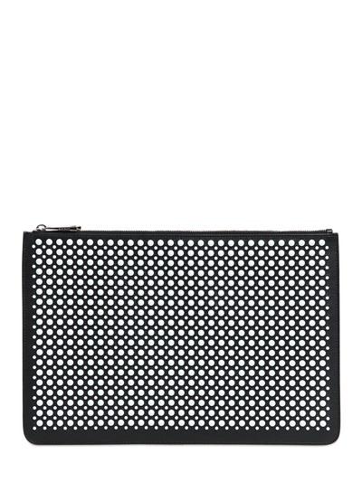 Givenchy Large Studded Leather Pouch