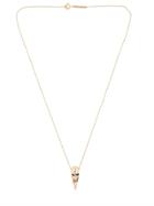 Emanuele Bicocchi Gold Skull Pendant On Chain Necklace