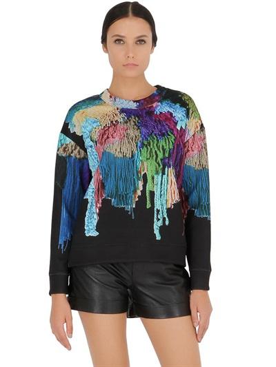 Maurizio Pecoraro Printed Jersey Sweatshirt