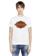 Dsquared2 Caten Printed Cotton T-shirt