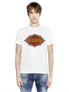 Dsquared2 Caten Printed Cotton T-shirt