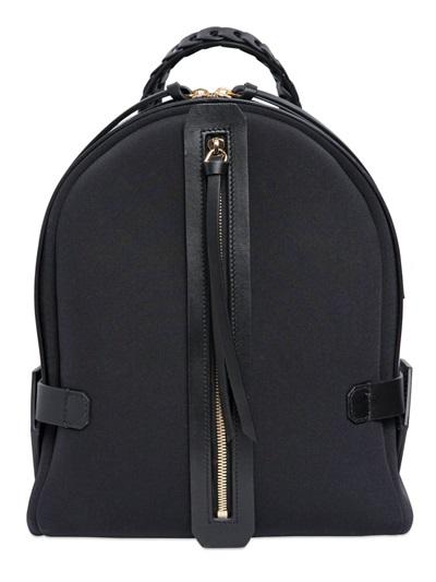Desa Nineteenseventytwo Sixty-five Neoprene & Leather Backpack