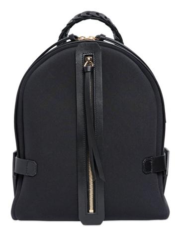 Desa Nineteenseventytwo Sixty-five Neoprene & Leather Backpack