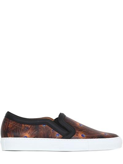 Givenchy Skate Printed Leather Slip-on Sneakers