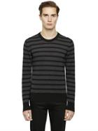 Dolce & Gabbana Striped Wool Sweater
