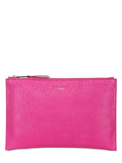 Rochas Leti Leather Clutch