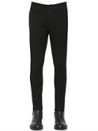 Ann Demeulemeester Stretch Wool Cotton Canvas Trousers