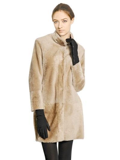 Drome - Shaved Shearling Fur Coat